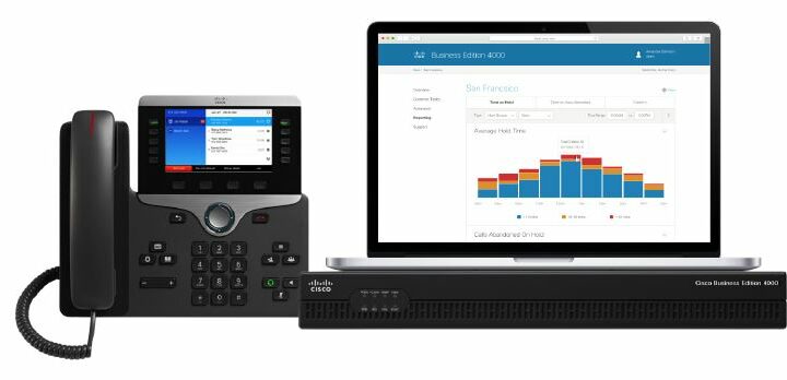 Cisco BE Business Edition 4000 phone system
